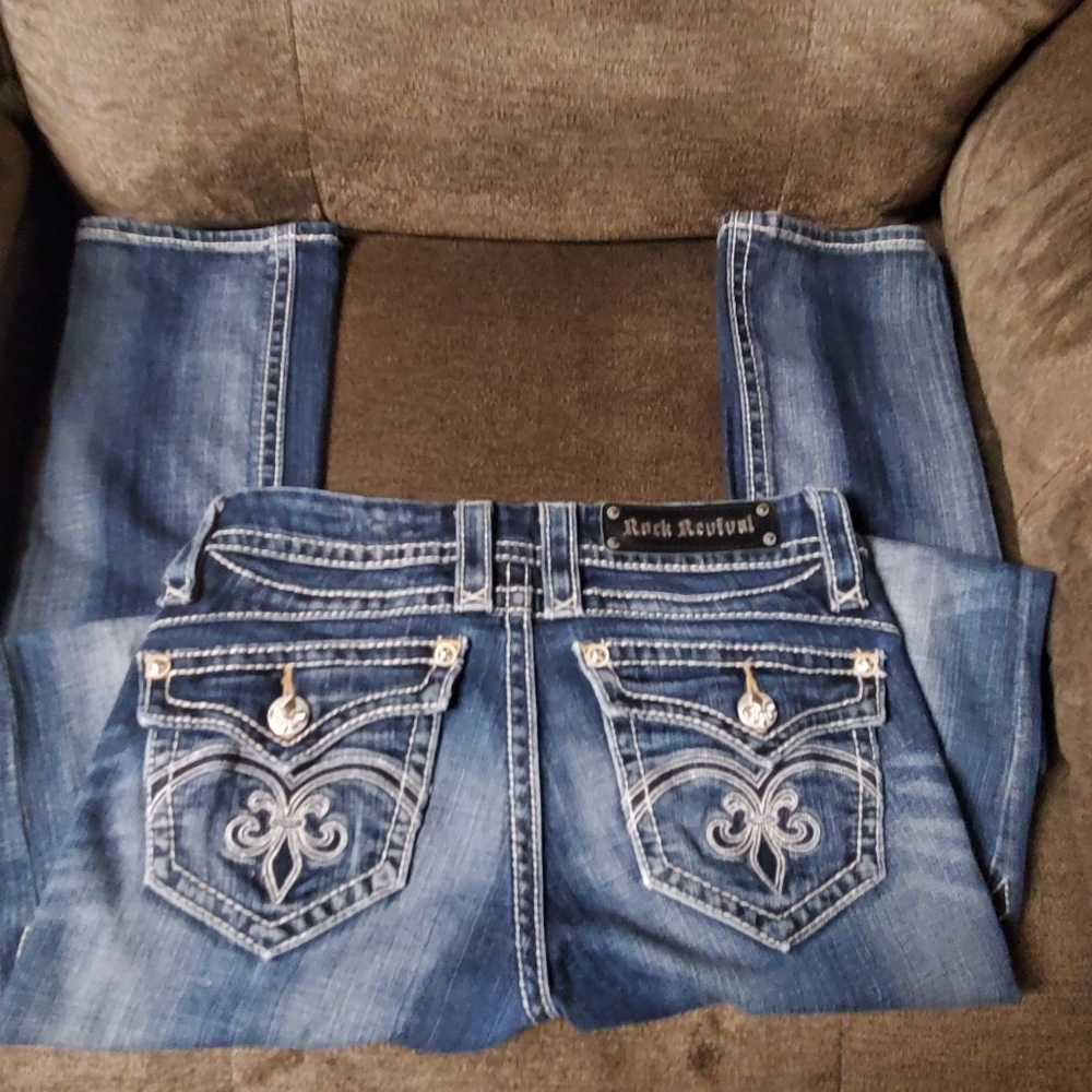 Rock Revival Straight Leg Jeans | Size 26